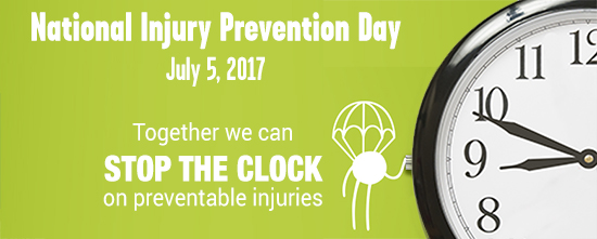 July 5 is National Injury Prevention Day